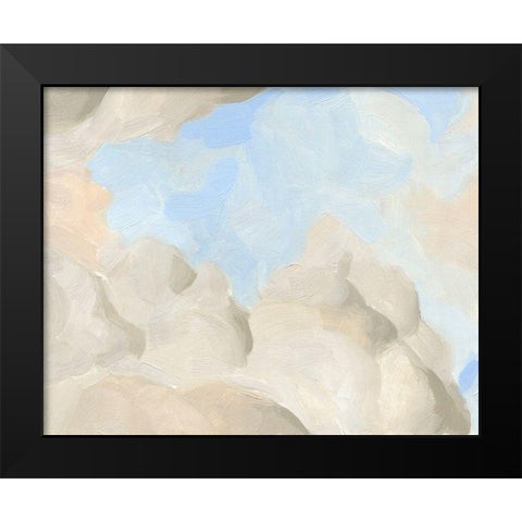 Cloud Coast I Black Modern Wood Framed Art Print by Green, Jacob