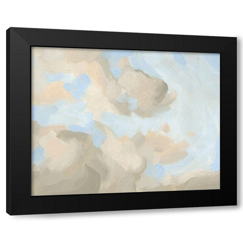 Cloud Coast II Black Modern Wood Framed Art Print with Double Matting by Green, Jacob