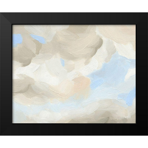 Cloud Coast IV Black Modern Wood Framed Art Print by Green, Jacob