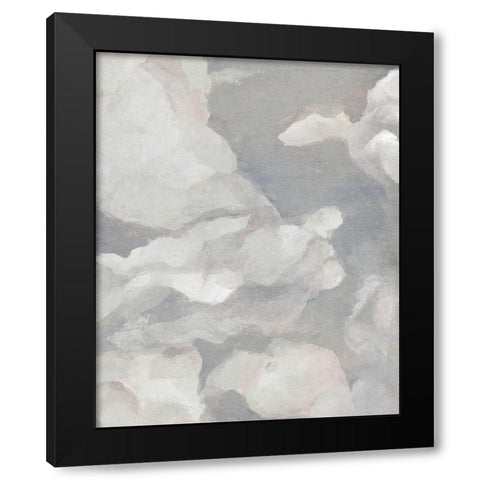 Scattered Sky I Black Modern Wood Framed Art Print with Double Matting by Warren, Annie