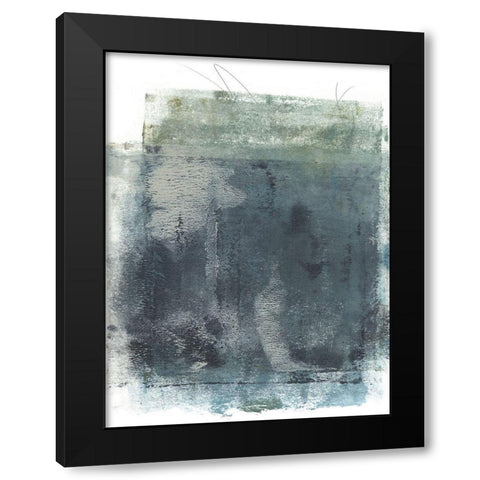 Roller Oxide I Black Modern Wood Framed Art Print with Double Matting by Green, Jacob