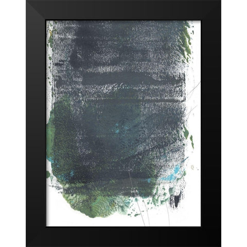 Roller Oxide IV Black Modern Wood Framed Art Print by Green, Jacob