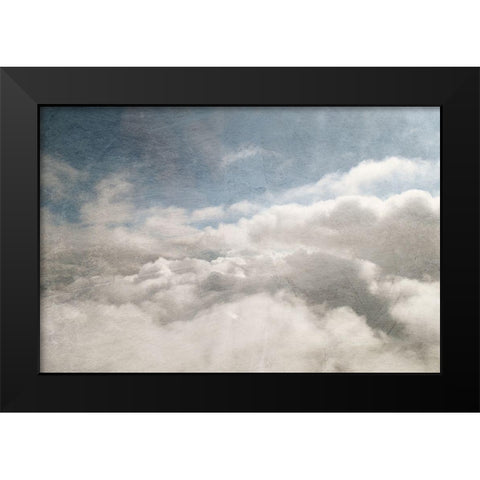 From Above I Black Modern Wood Framed Art Print by Chandler, Sharon