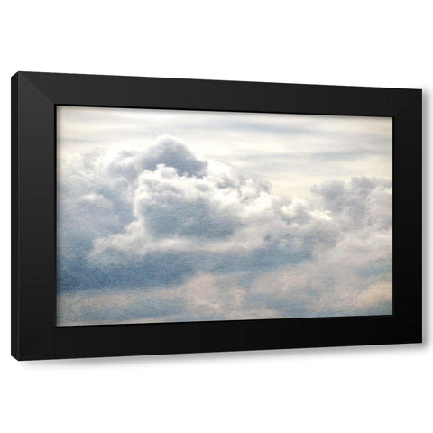 From Above II Black Modern Wood Framed Art Print by Chandler, Sharon