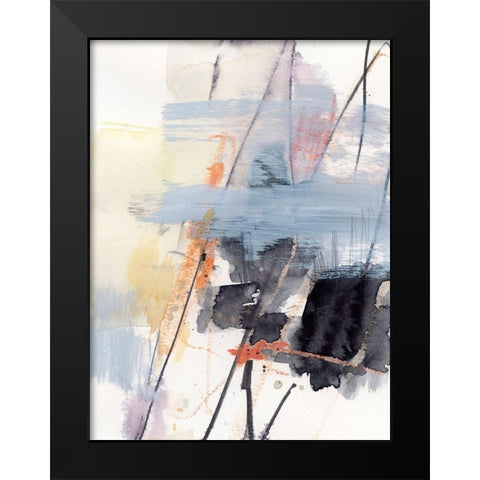 Foggy Swath II Black Modern Wood Framed Art Print by Barnes, Victoria