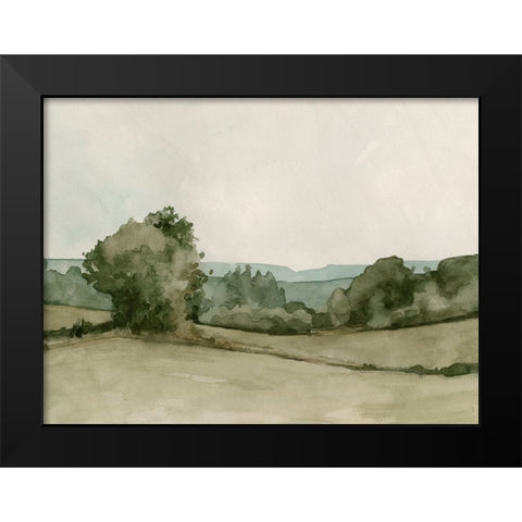 UA Vintage Views I Black Modern Wood Framed Art Print by Caroline, Emma