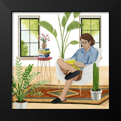 Alone Time IV Black Modern Wood Framed Art Print by Popp, Grace