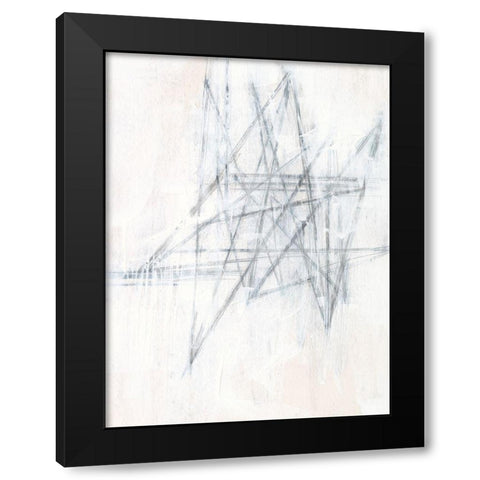 Off the Wall II Black Modern Wood Framed Art Print by Harper, Ethan