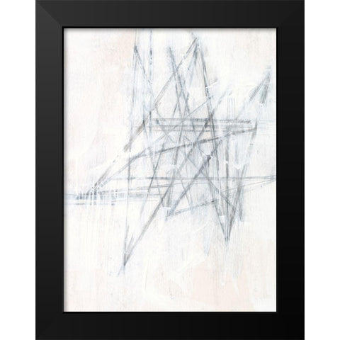 Off the Wall II Black Modern Wood Framed Art Print by Harper, Ethan