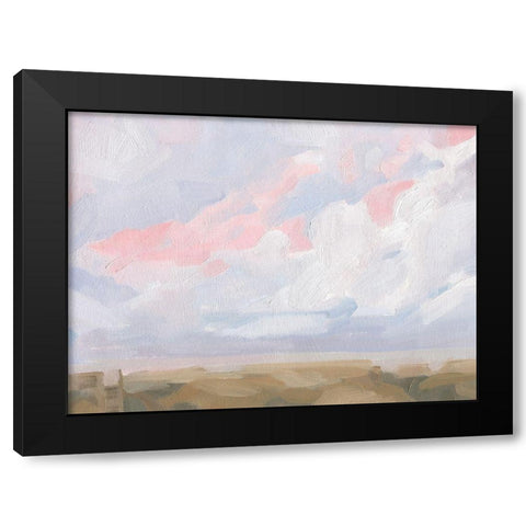 Sandbridge Beach I Black Modern Wood Framed Art Print with Double Matting by Green, Jacob