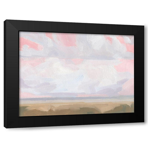 Sandbridge Beach II Black Modern Wood Framed Art Print by Green, Jacob