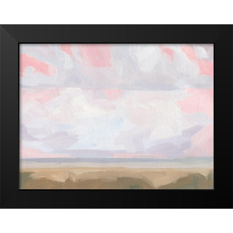 Sandbridge Beach II Black Modern Wood Framed Art Print by Green, Jacob