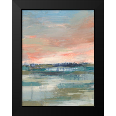 Vast Marsh I Black Modern Wood Framed Art Print by Goldberger, Jennifer