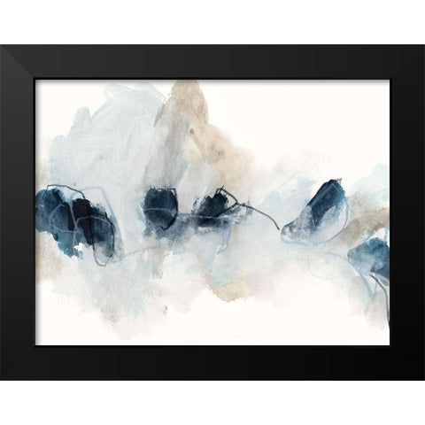 Tranquil Cloudbank I Black Modern Wood Framed Art Print by Vess, June Erica