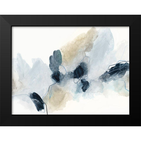 Tranquil Cloudbank II Black Modern Wood Framed Art Print by Vess, June Erica