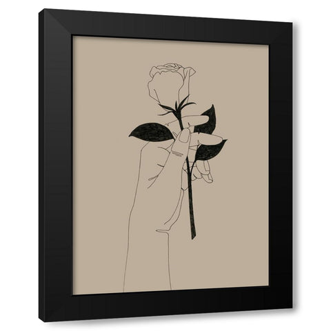 Youre the One I Black Modern Wood Framed Art Print by Popp, Grace