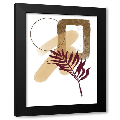 Slow Burn I Black Modern Wood Framed Art Print by Holman, Nicholas