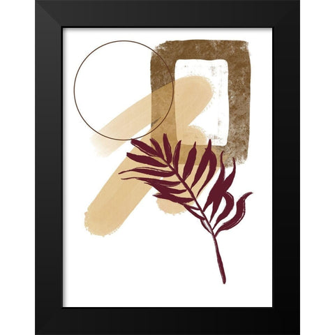 Slow Burn I Black Modern Wood Framed Art Print by Holman, Nicholas