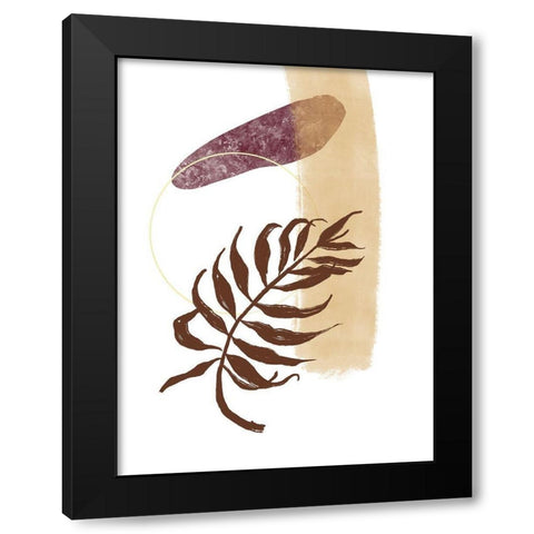 Slow Burn II Black Modern Wood Framed Art Print with Double Matting by Holman, Nicholas