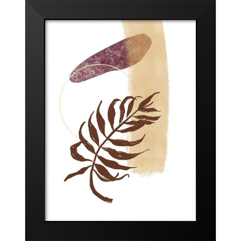 Slow Burn II Black Modern Wood Framed Art Print by Holman, Nicholas