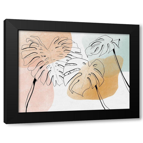 Summer Warmth I Black Modern Wood Framed Art Print with Double Matting by Holman, Nicholas