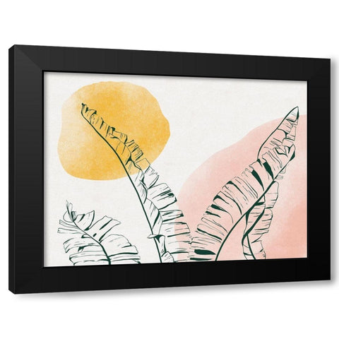 Summer Warmth II Black Modern Wood Framed Art Print with Double Matting by Holman, Nicholas