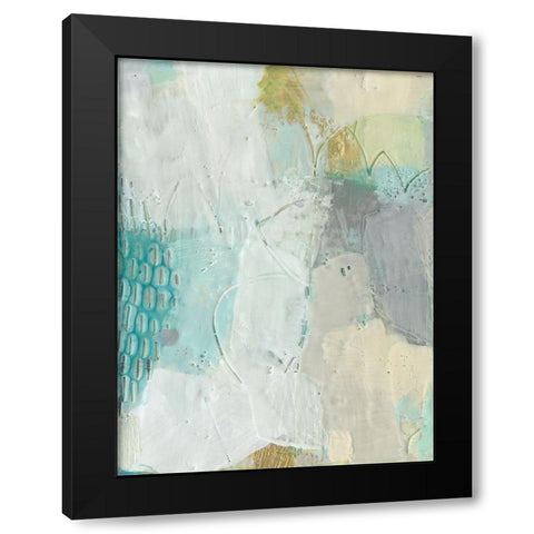 Laxe I Black Modern Wood Framed Art Print with Double Matting by Jachimiec, Sue