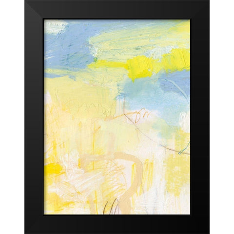 Corrie II Black Modern Wood Framed Art Print by Jachimiec, Sue
