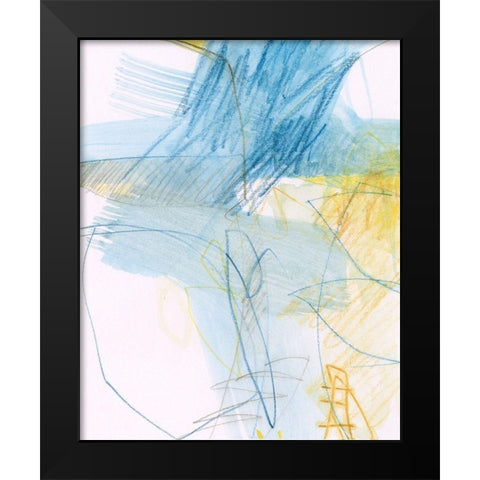 Mara II Black Modern Wood Framed Art Print by Jachimiec, Sue