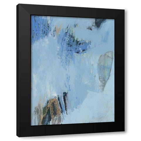 Deo I Black Modern Wood Framed Art Print with Double Matting by Jachimiec, Sue
