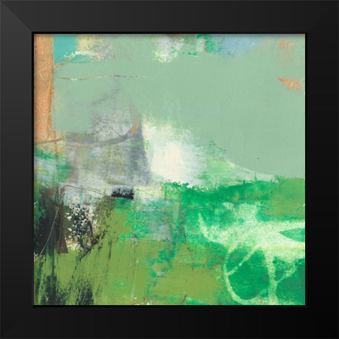 Mod III Black Modern Wood Framed Art Print by Jachimiec, Sue