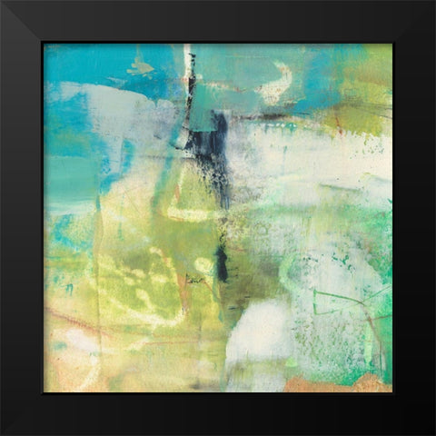 Mod IV Black Modern Wood Framed Art Print by Jachimiec, Sue