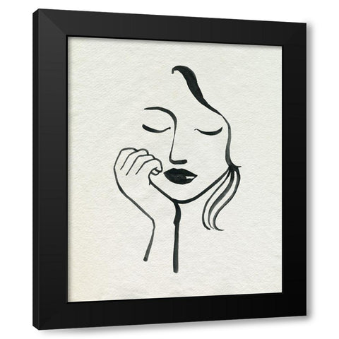 Day Dreamer I Black Modern Wood Framed Art Print with Double Matting by Popp, Grace