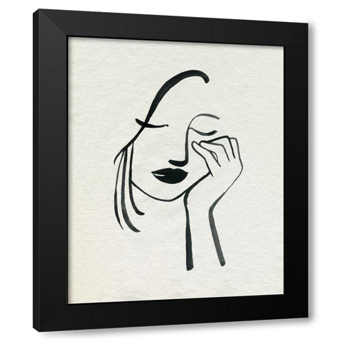 Day Dreamer II Black Modern Wood Framed Art Print with Double Matting by Popp, Grace