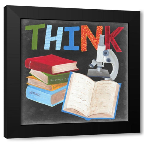 Desk Tools IV Black Modern Wood Framed Art Print by Moore, Regina