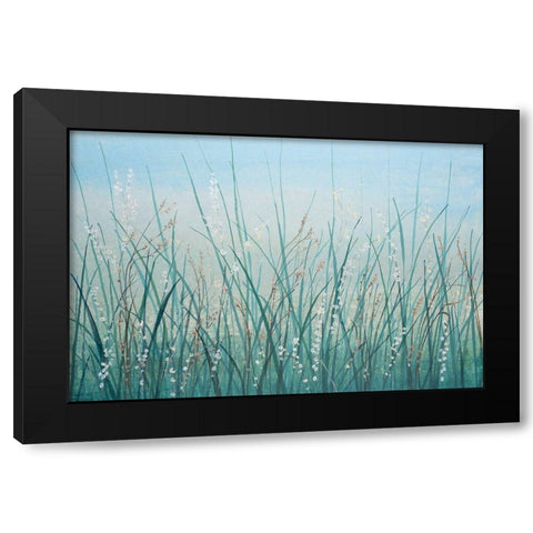 Tall Grass I Black Modern Wood Framed Art Print with Double Matting by OToole, Tim