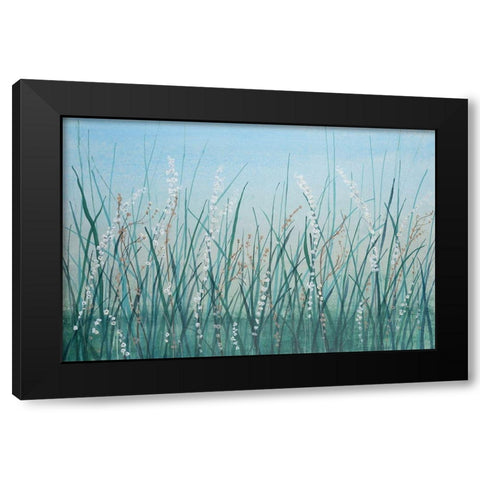 Tall Grass II Black Modern Wood Framed Art Print with Double Matting by OToole, Tim