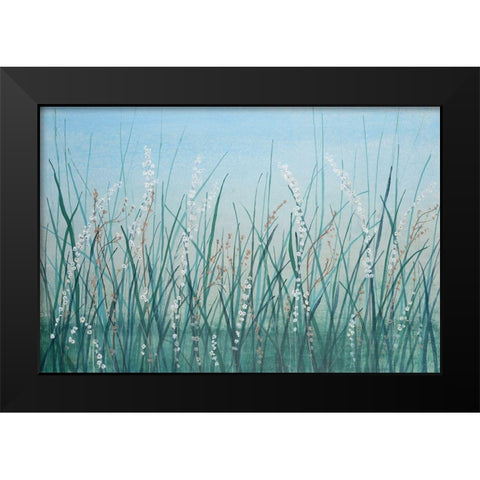 Tall Grass II Black Modern Wood Framed Art Print by OToole, Tim