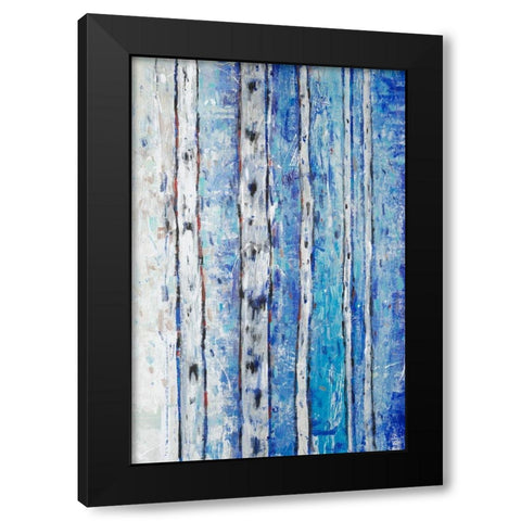 Between the Gap I Black Modern Wood Framed Art Print with Double Matting by OToole, Tim