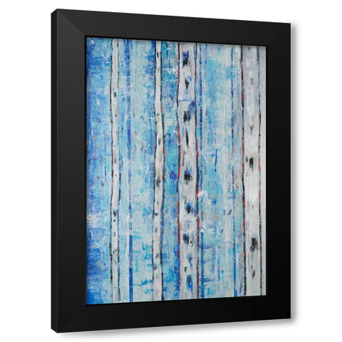 Between the Gap II Black Modern Wood Framed Art Print by OToole, Tim