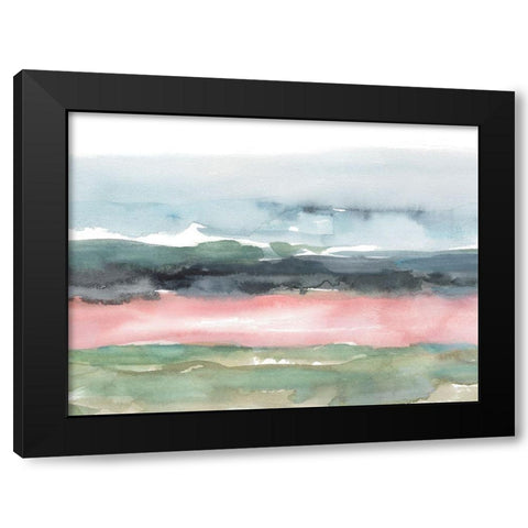 Blush Salt Bed II Black Modern Wood Framed Art Print with Double Matting by Harper, Ethan