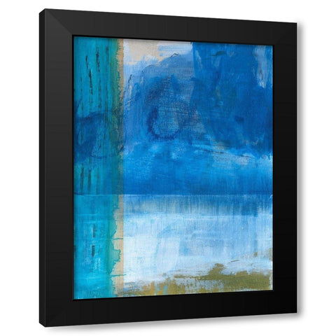 Bay Walk I Black Modern Wood Framed Art Print by Fuchs, Jodi