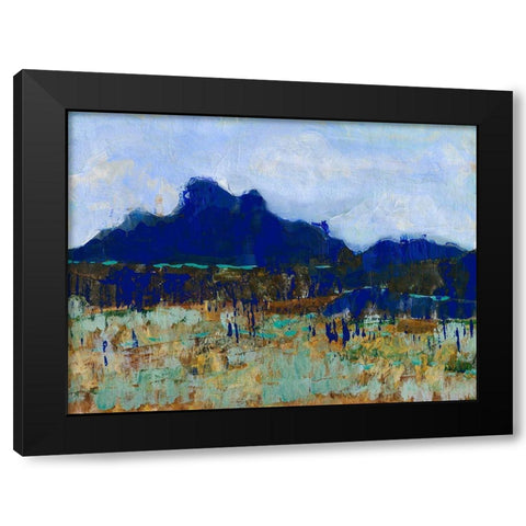 Altiplano I Black Modern Wood Framed Art Print with Double Matting by Fagalde, Jarman