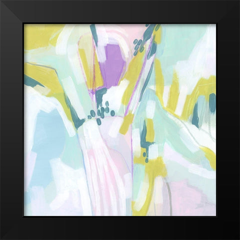 Pastel Marquee II Black Modern Wood Framed Art Print by Vess, June Erica