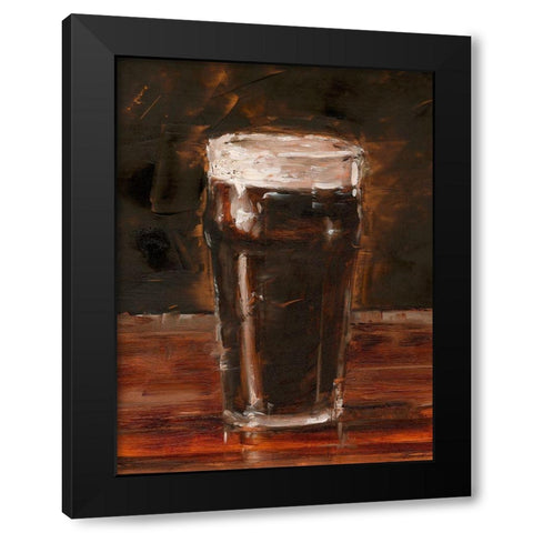 Another Round III Black Modern Wood Framed Art Print with Double Matting by Harper, Ethan