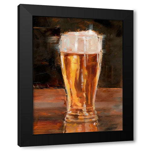 Another Round IV Black Modern Wood Framed Art Print with Double Matting by Harper, Ethan