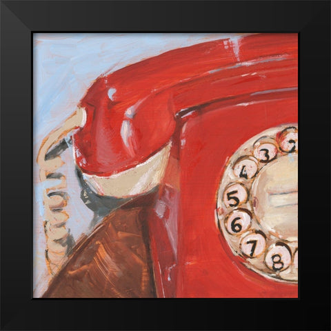 The 70s Called... I Black Modern Wood Framed Art Print by Harper, Ethan