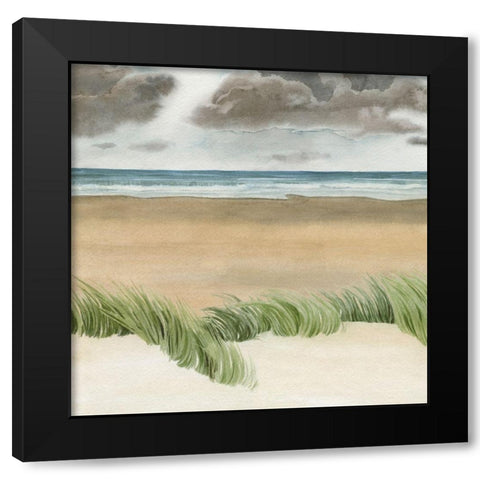 Dune Views II Black Modern Wood Framed Art Print with Double Matting by Popp, Grace