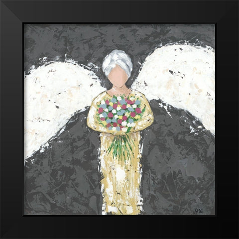 Eternal I Black Modern Wood Framed Art Print by Reynolds, Jade