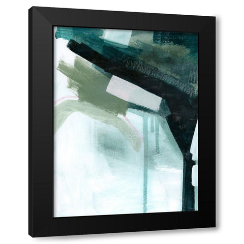 Mossy Arch II Black Modern Wood Framed Art Print by Popp, Grace